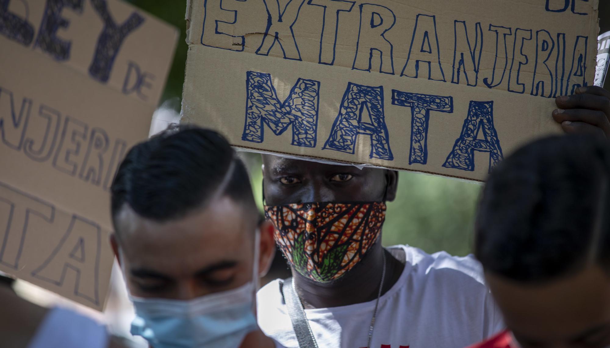 Concentracion Ministerio Interior ley extranjeria - 4